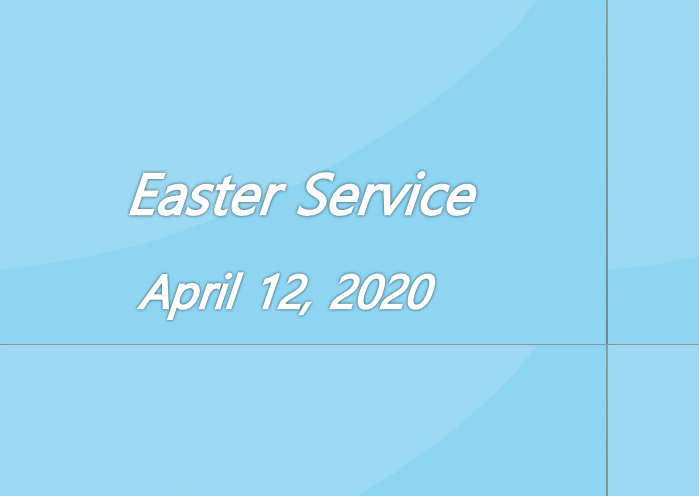 Worship Service April 12, 2020